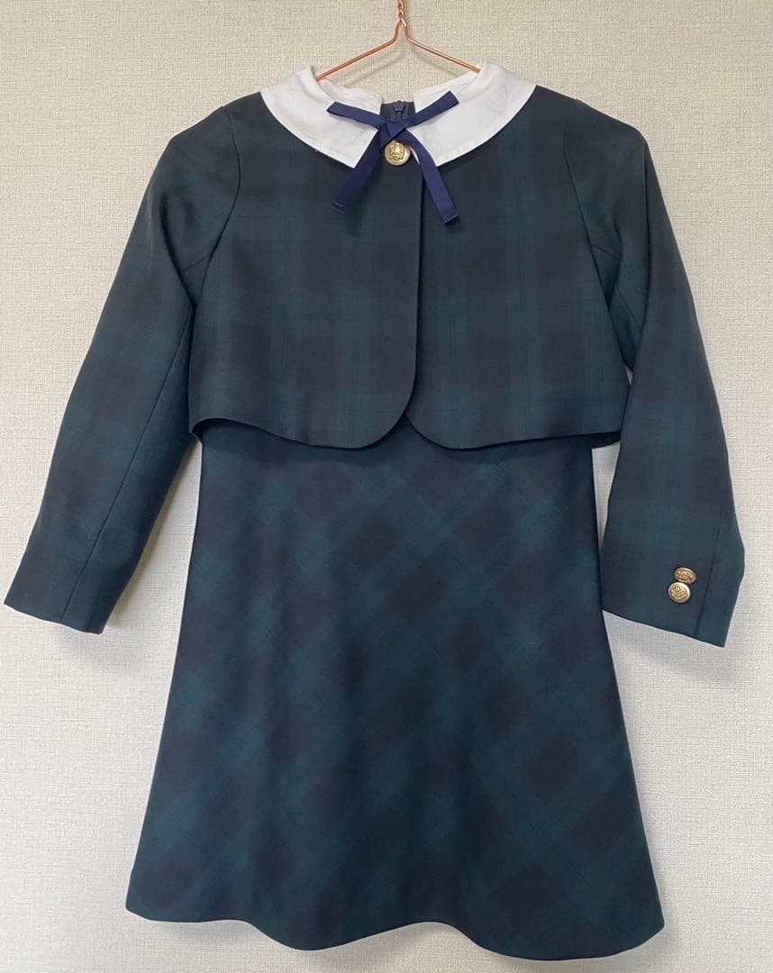 グリーンレーベル　リラクシング キッズ　フォーマルワンピース&ボレロ