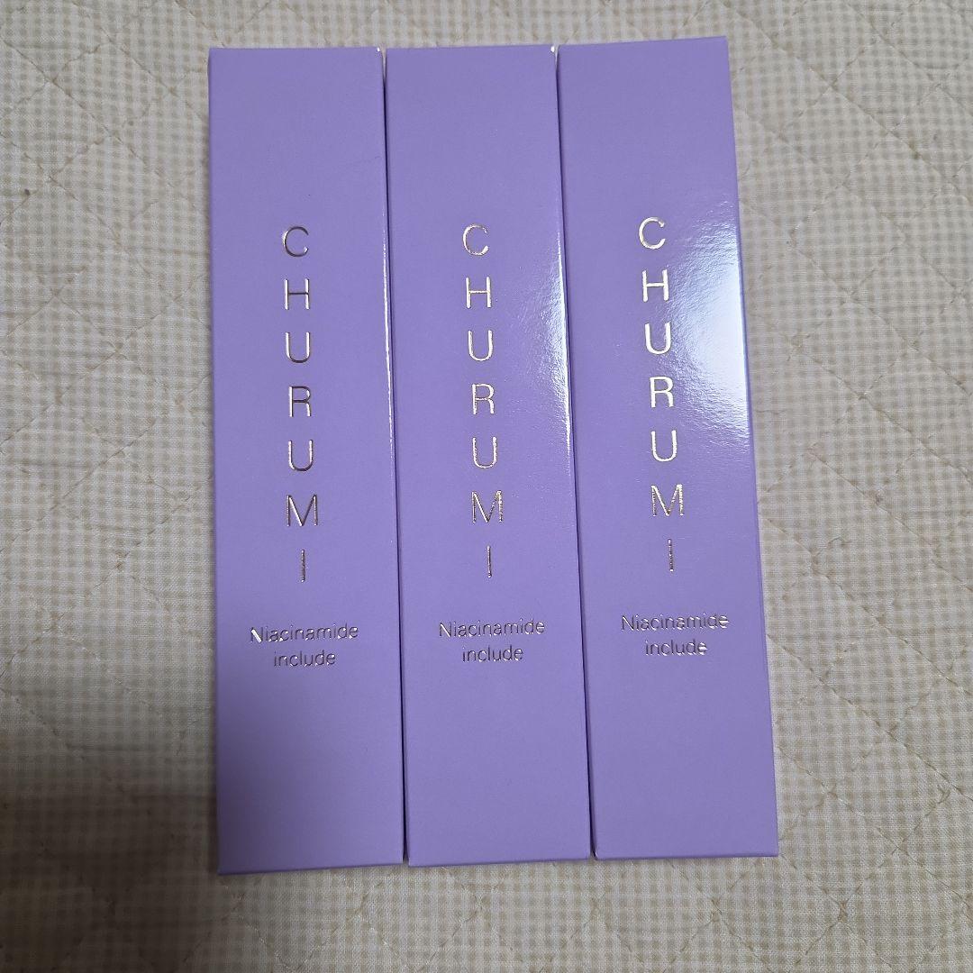 CHURUMI ナイアシンアミド フェイスクリーム＋ファンデーション４本セット