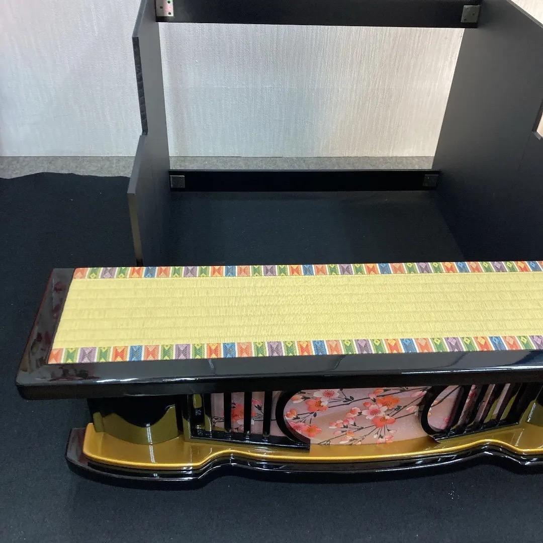 C7 訳あり特価　ひな壇飾り　雛人形三段　雪洞付き　ひな人形三段かざり