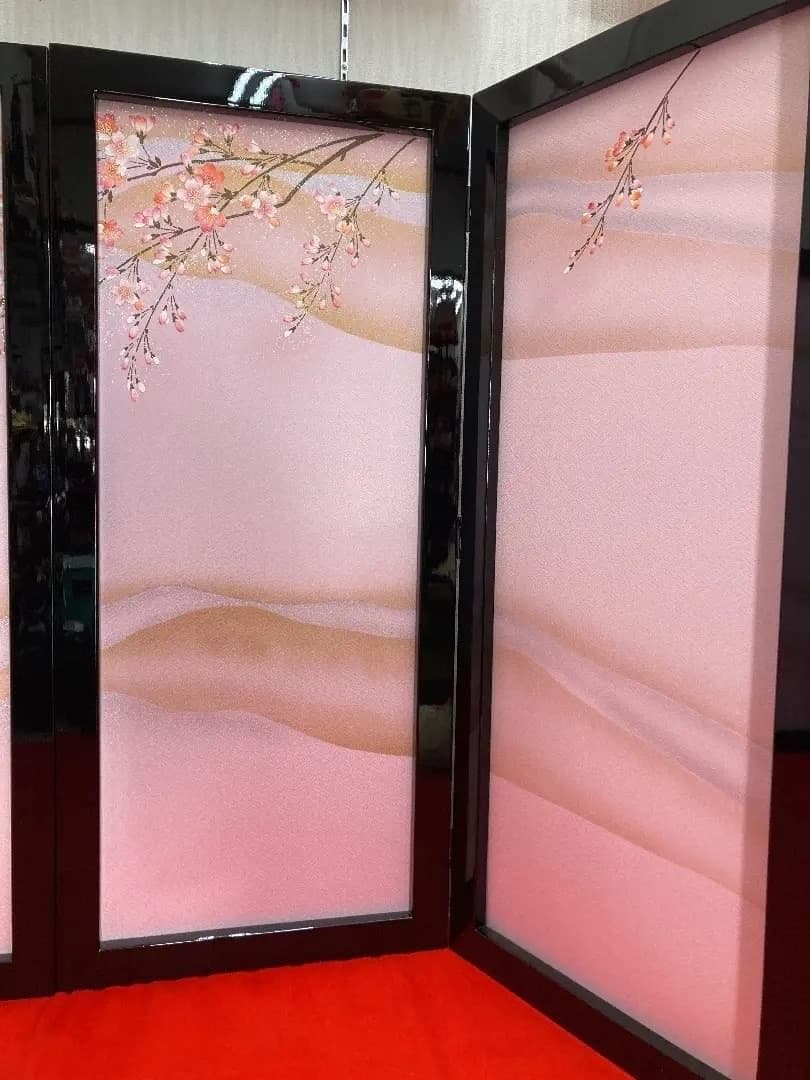 C7 訳あり特価　ひな壇飾り　雛人形三段　雪洞付き　ひな人形三段かざり