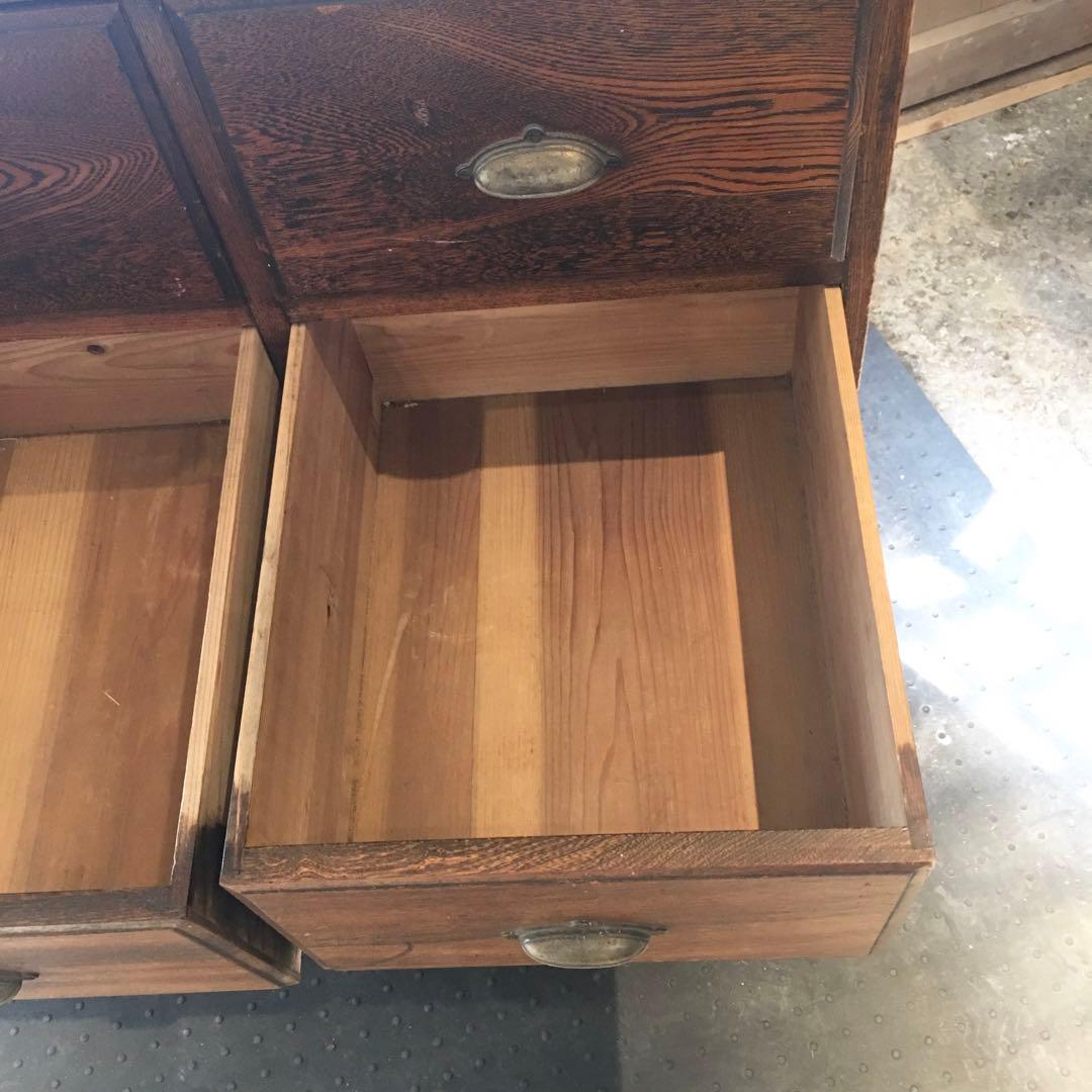 ☆15杯引出し棚☆小引出し 古家具 ヴィンテージ 小物 箪笥