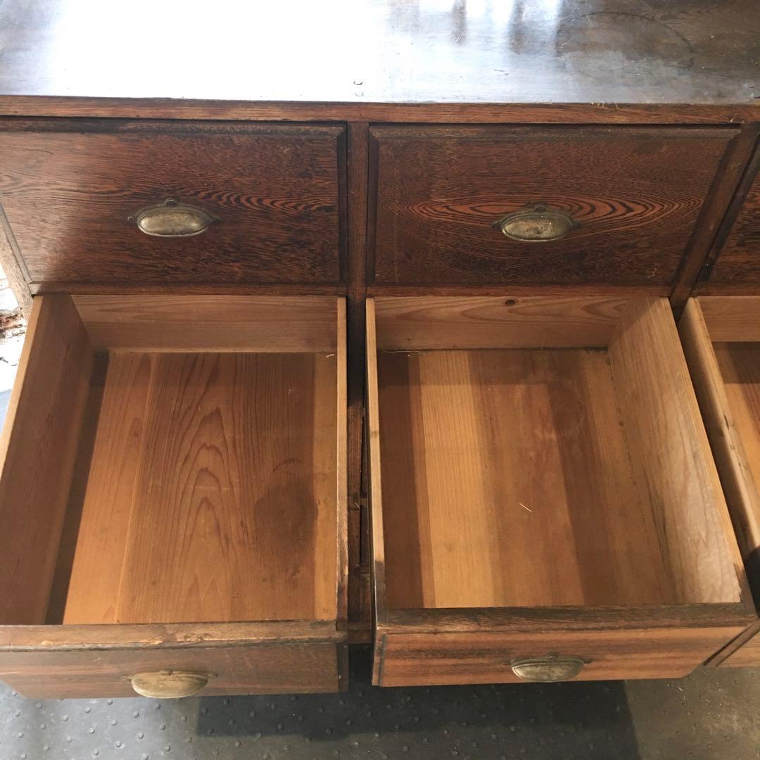 ☆15杯引出し棚☆小引出し 古家具 ヴィンテージ 小物 箪笥