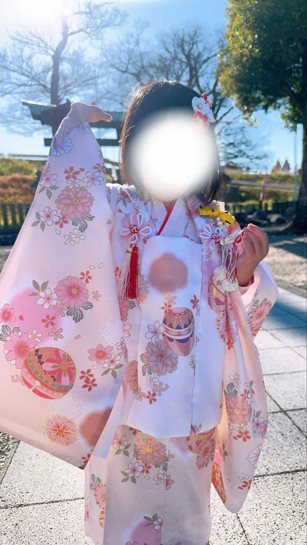 七五三着物　 女の子3歳 フルセット