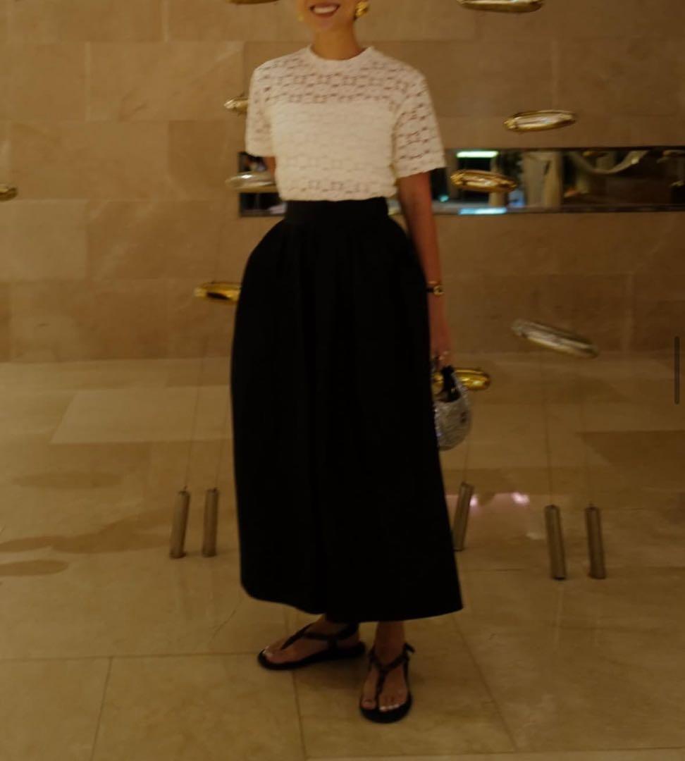 マチャット　メモリーキュロットパンツ　2024