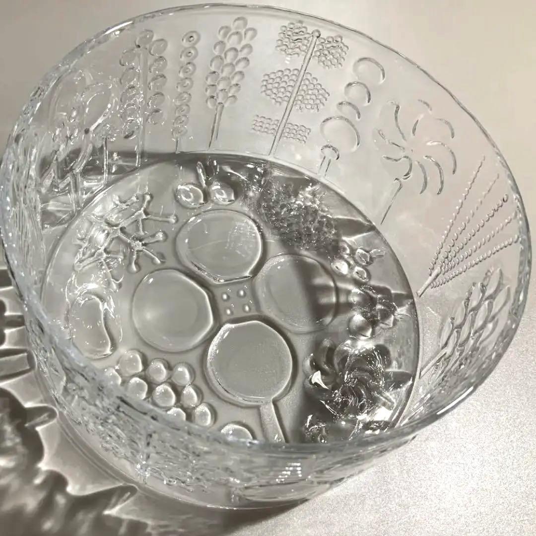 【新品未使用】 イッタラ Floraフローラ クリアボウル　150mm スコープ