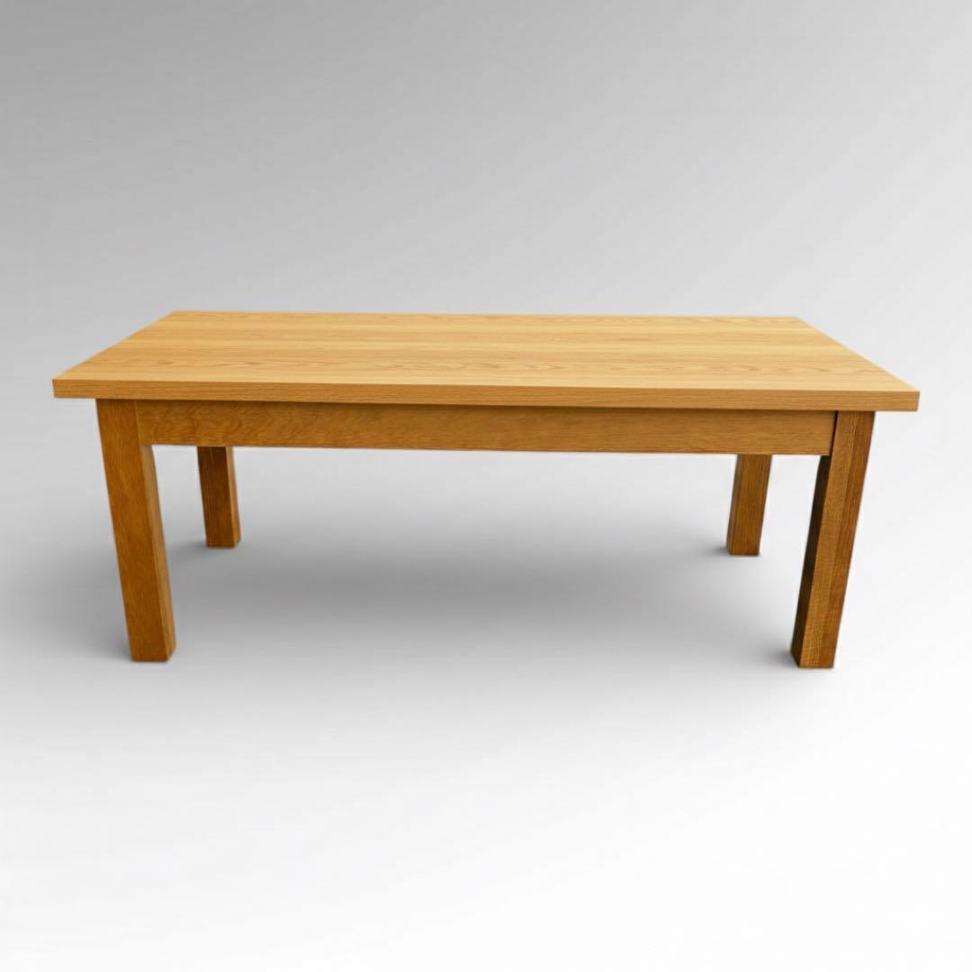 美品　廃盤　無印良品　ローテーブル　引き出し　オーク材　ナチュラル 無垢材