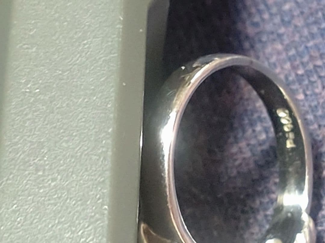 宇和海真珠ダイヤモンドリング7号プラチナ900