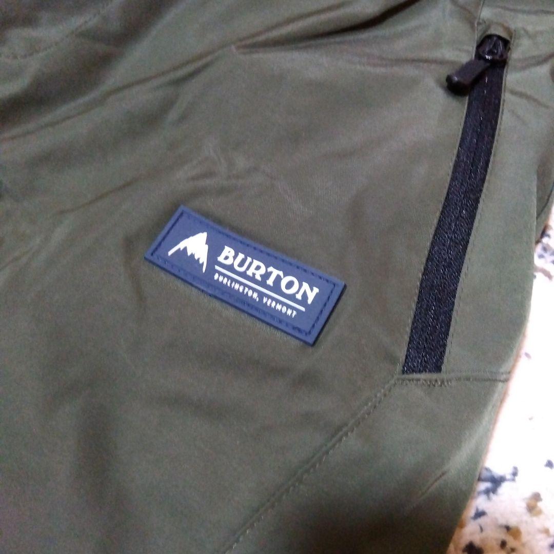 BURTON スノーウェア　オリーブグリーン　日本L-XL　ビブパンツ