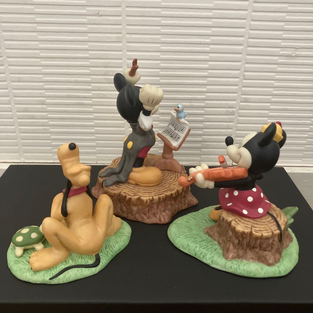 ディズニー　陶器置物　フィギュアリンワールド　オーケストラ　音楽隊