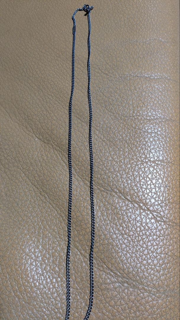 the letters シルバー925 チェーンネックレス