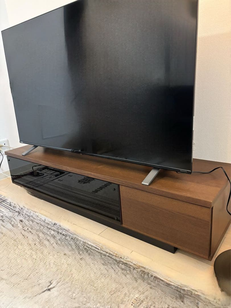 木製テレビ台 引き出し付き