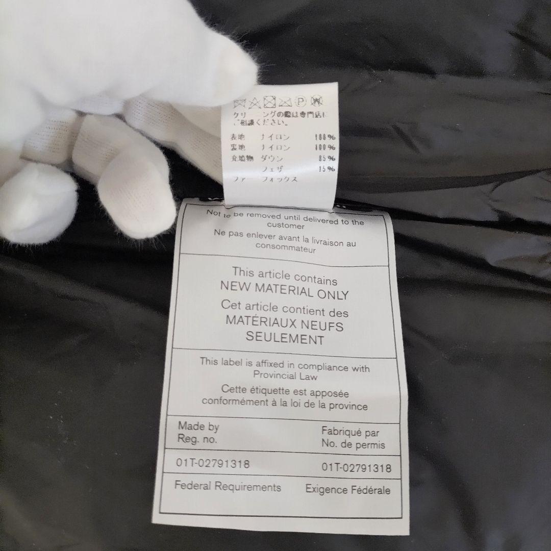 【未使用級】スノーマン ニューヨーク リアルファー ダウンコート グレー XS