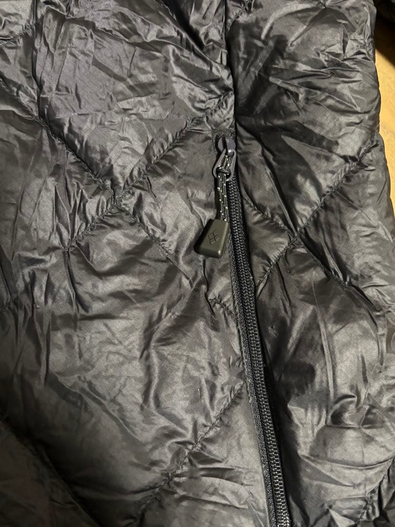 mont-bell EXダウン800ダウンジャケット ブラックXL レディース