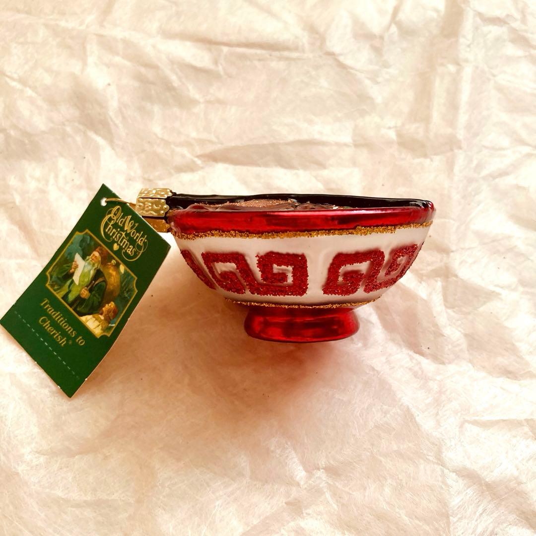 ばら売り不可 ラーメン 招き猫 2点セット オーナメント