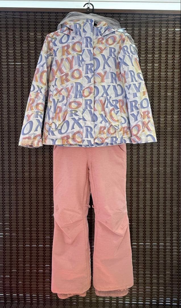 ROXY スノーボードウェアセット（子ども用）　女の子　150 ピンク