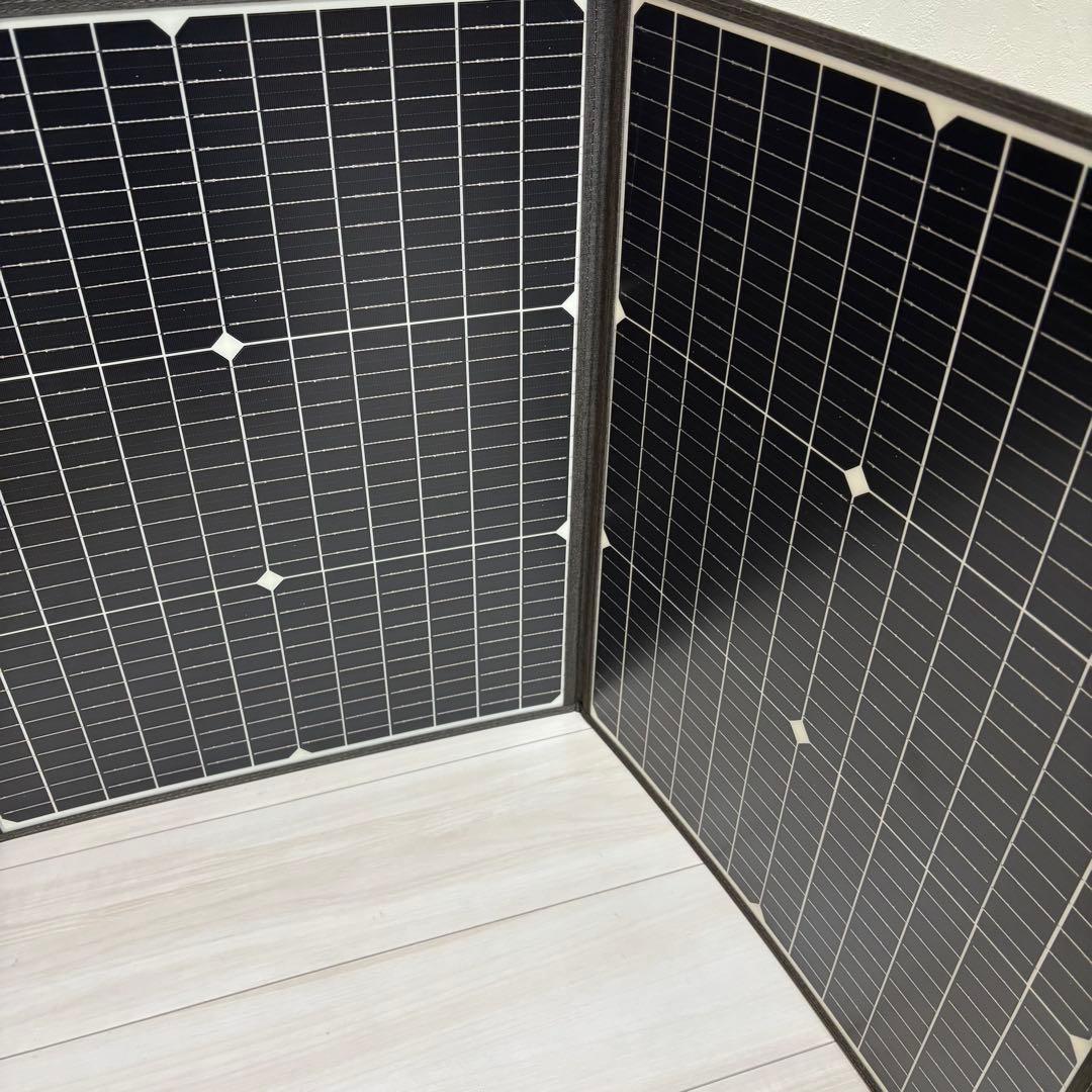 1品限り❤️ポータブル電源 2048Wh/640000mAhソーラーパネル200W