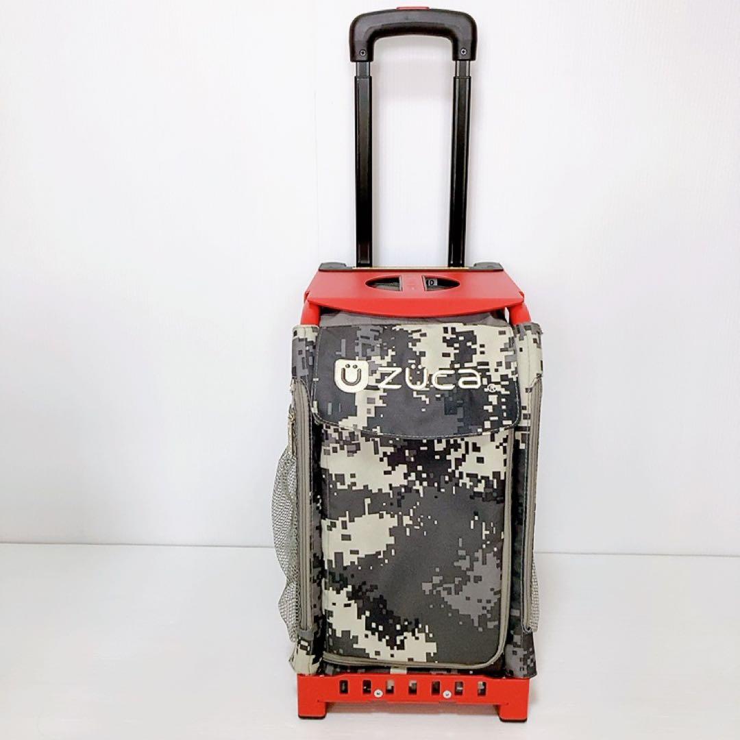 【極美品】ZUCA（ズーカ）スポーツキャリーバッグ　迷彩　カモ　希少色