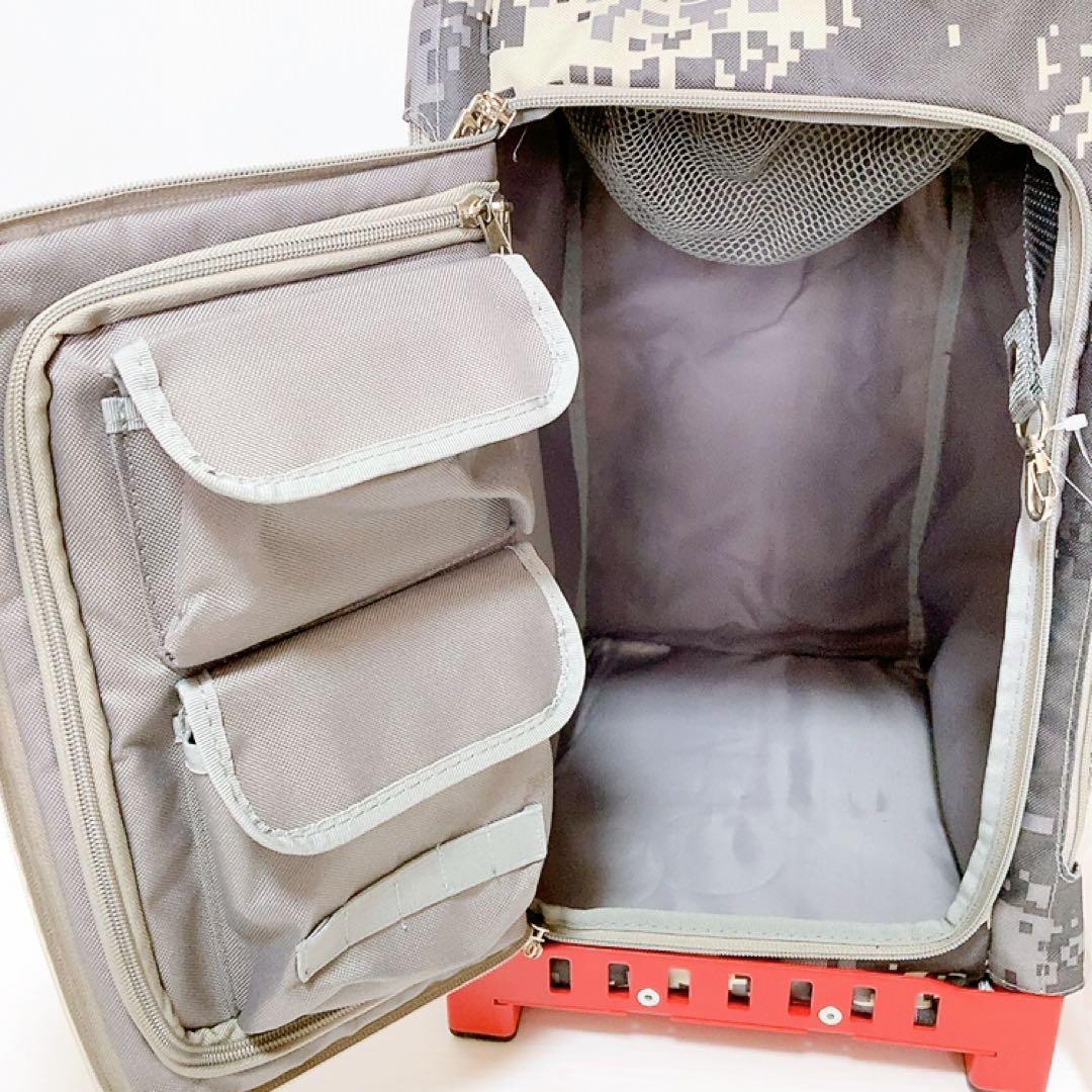 【極美品】ZUCA（ズーカ）スポーツキャリーバッグ　迷彩　カモ　希少色