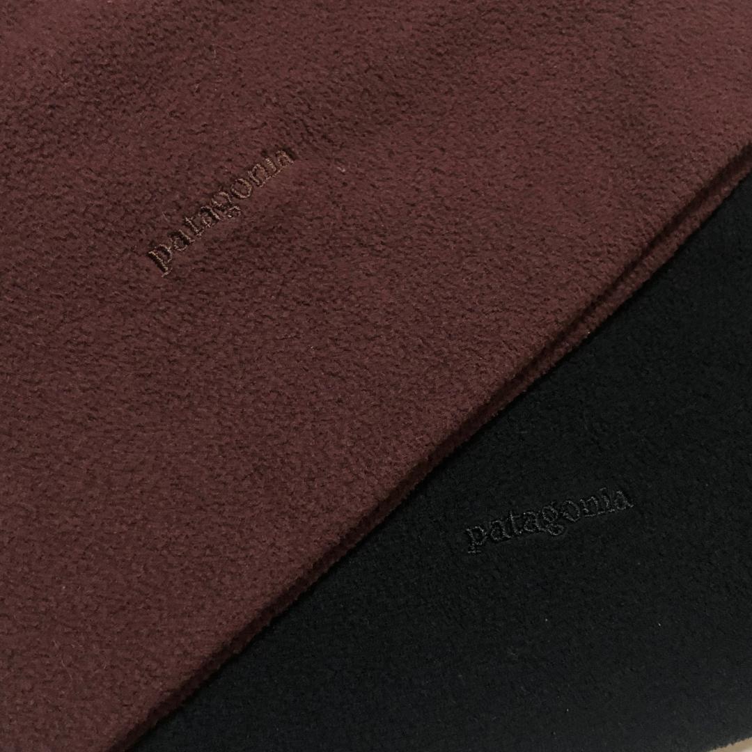 肌触りふわふわ・貴重な廃番モデル二色セット‼️ パタゴニア マイクロD・ゲイター