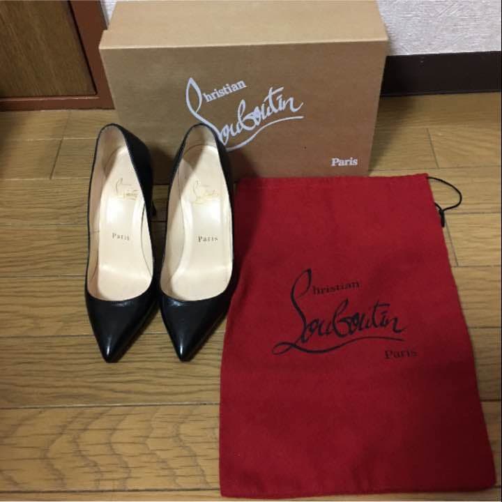 お値下げ★美品 クリスチャンルブタン 351/2 クロ