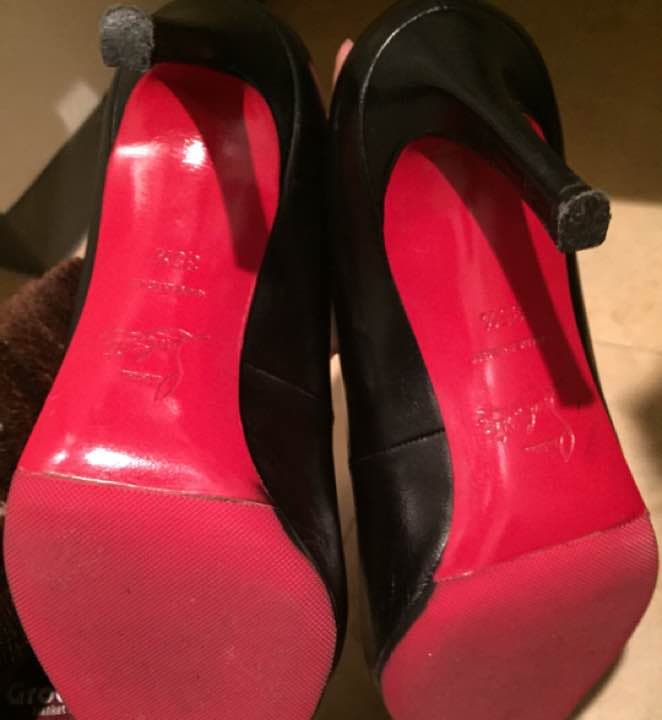 お値下げ★美品 クリスチャンルブタン 351/2 クロ