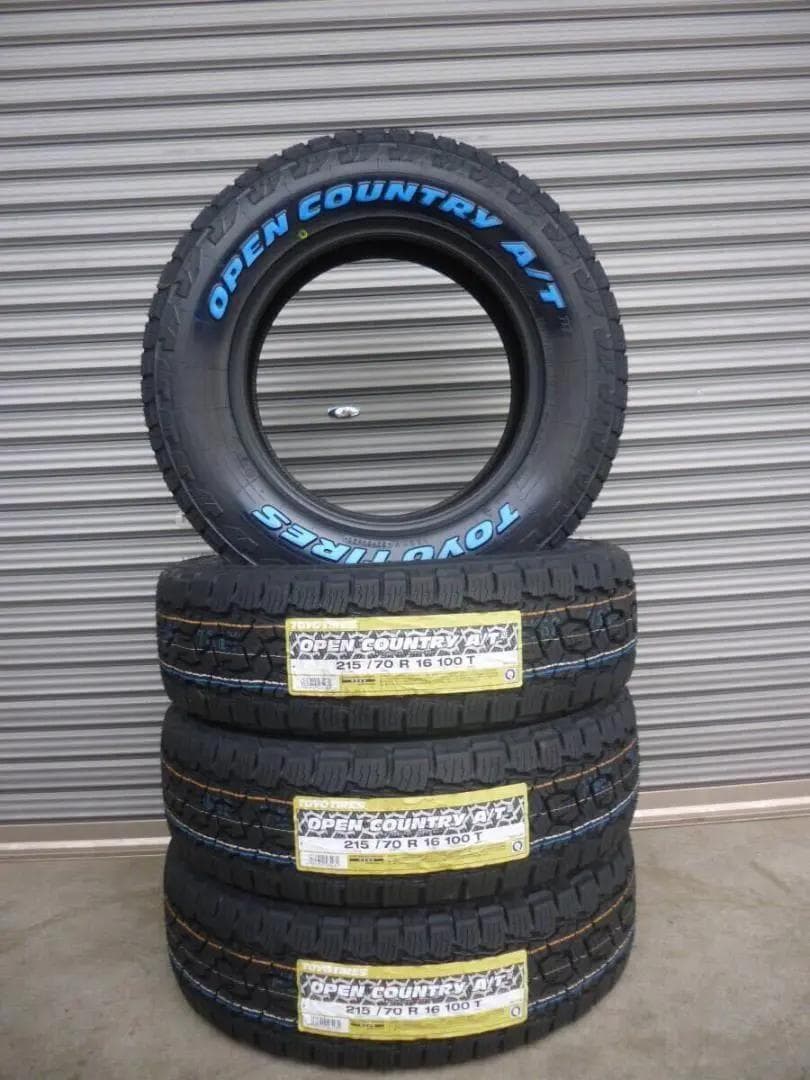 送料込み　4本　TOYOオープンカントリーAT3　215/70R16