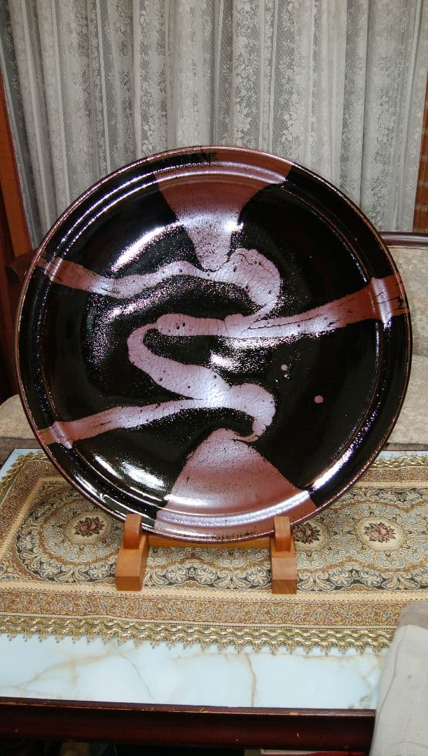 大皿　濱田庄司