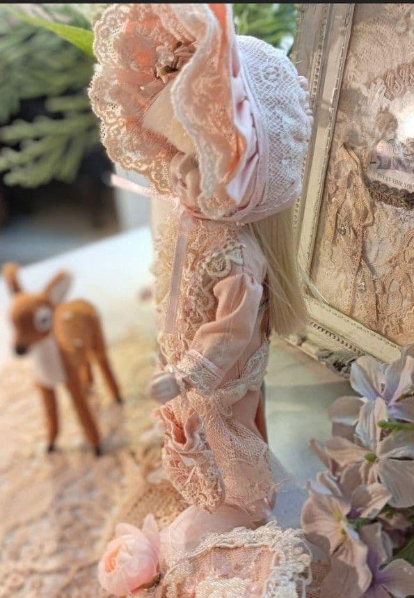 Handmade アウトフィット ビスクドール 約17㎝～約19㎝