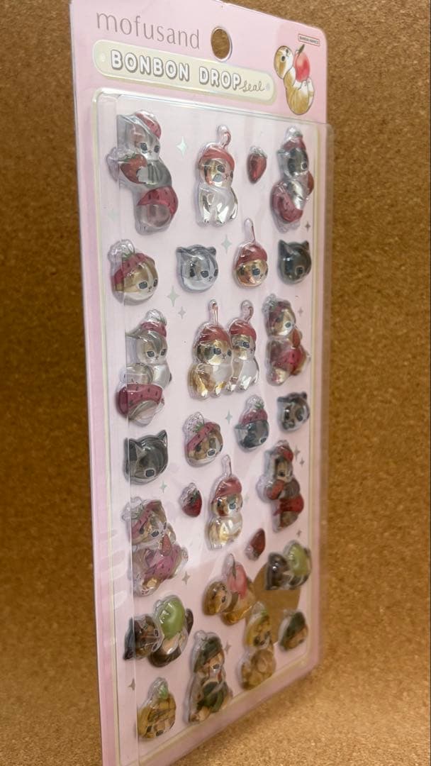 未開封・正規品 mofusand モフサンド ボンボンドロップシール