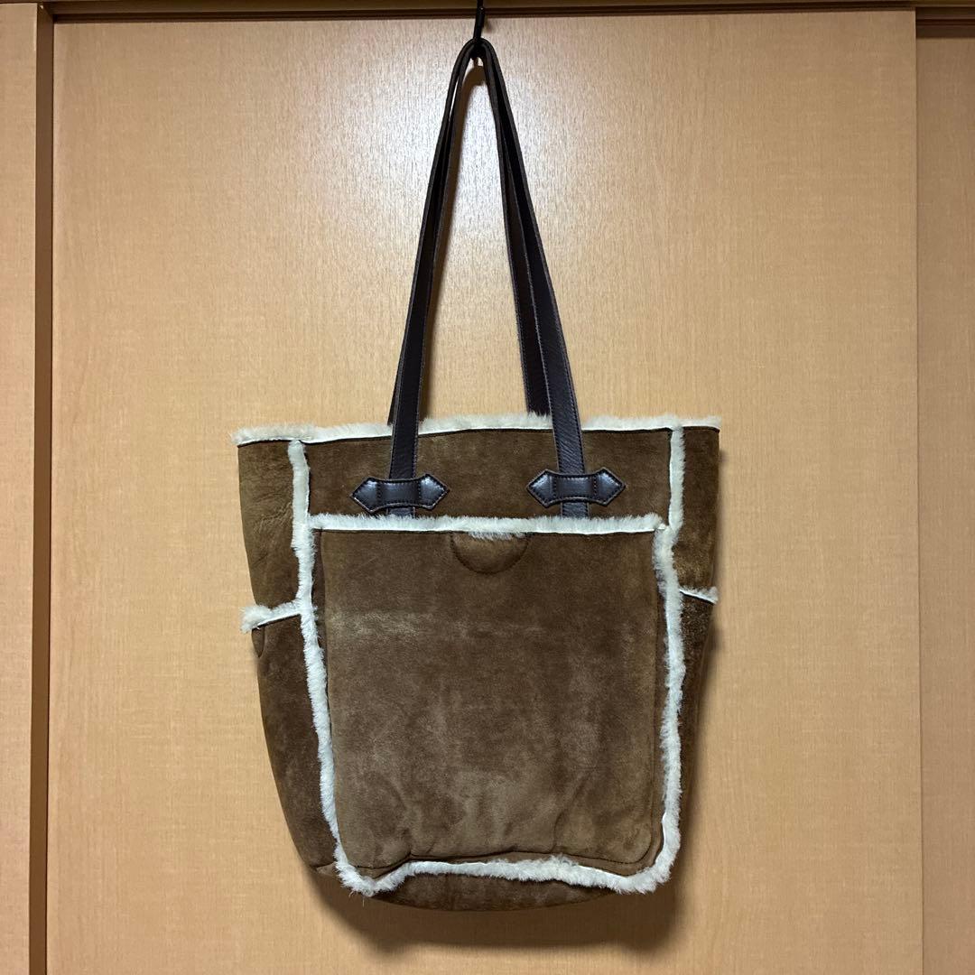 【定価14万】ナンバーナイン ボア レザー トートバッグ numbernine