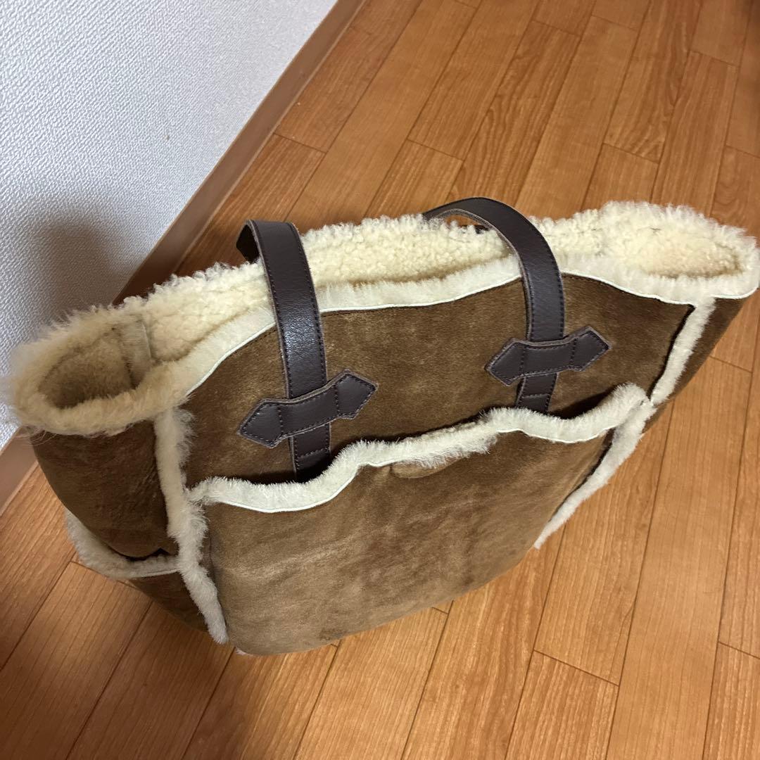 【定価14万】ナンバーナイン ボア レザー トートバッグ numbernine