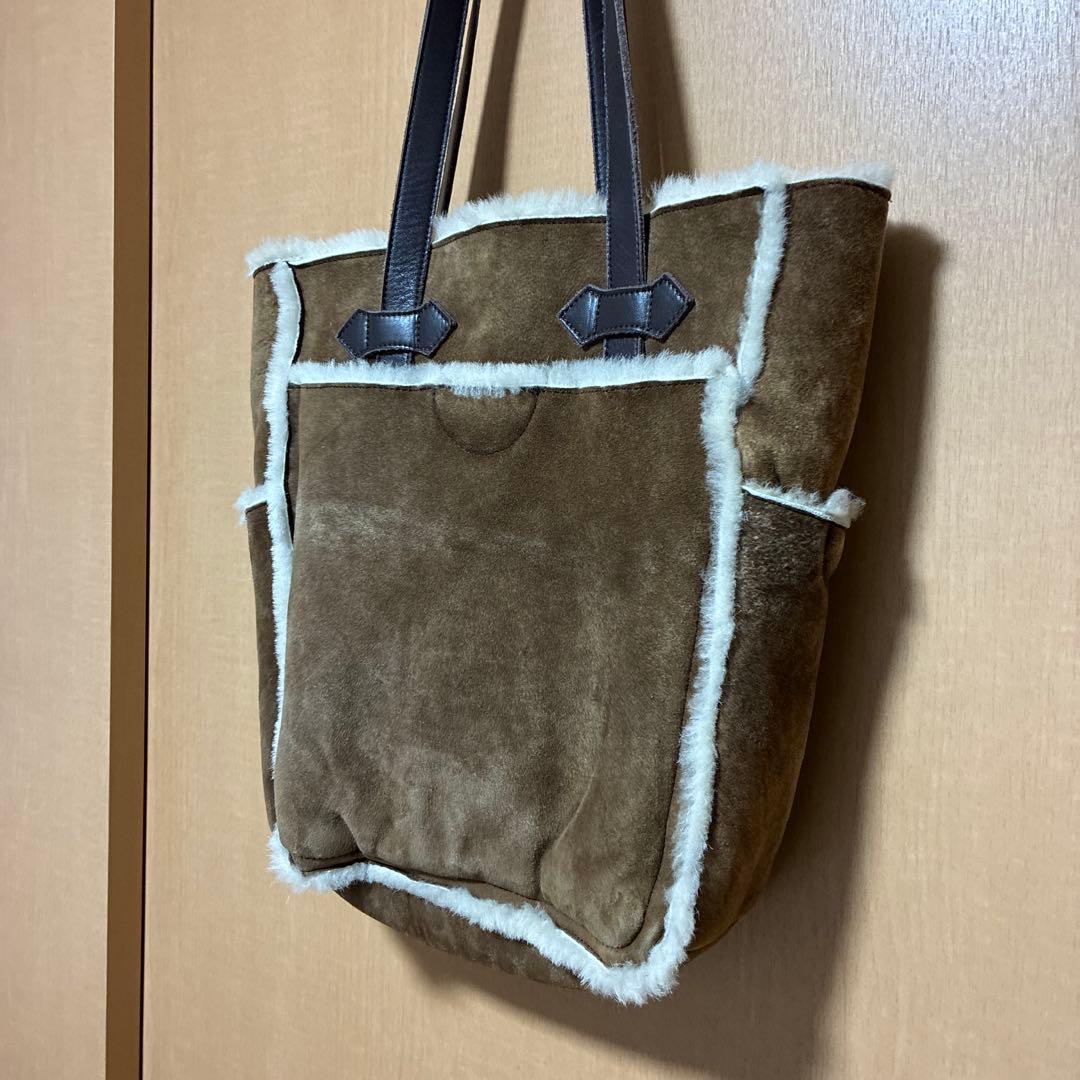 【定価14万】ナンバーナイン ボア レザー トートバッグ numbernine