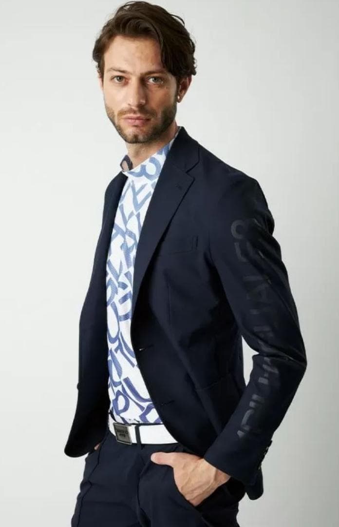 7万4800円　1PIU1UGUALE3 GOLF×戸賀敬城 ジャケット