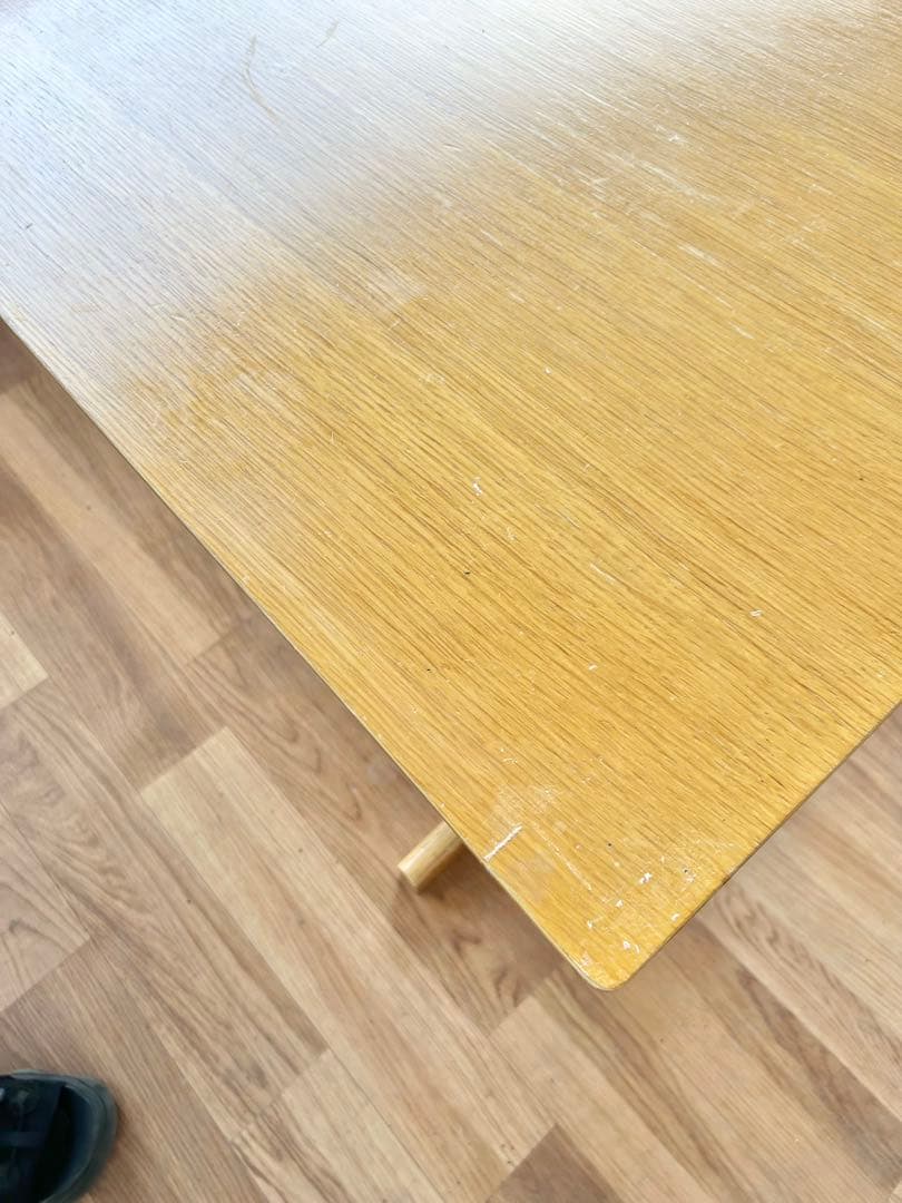 705 無印良品 オーク材　テーブル リビング ダイニング　北欧　ナチュラル　b