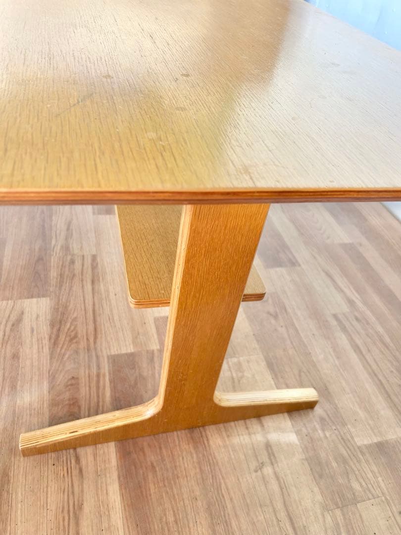 705 無印良品 オーク材　テーブル リビング ダイニング　北欧　ナチュラル　b