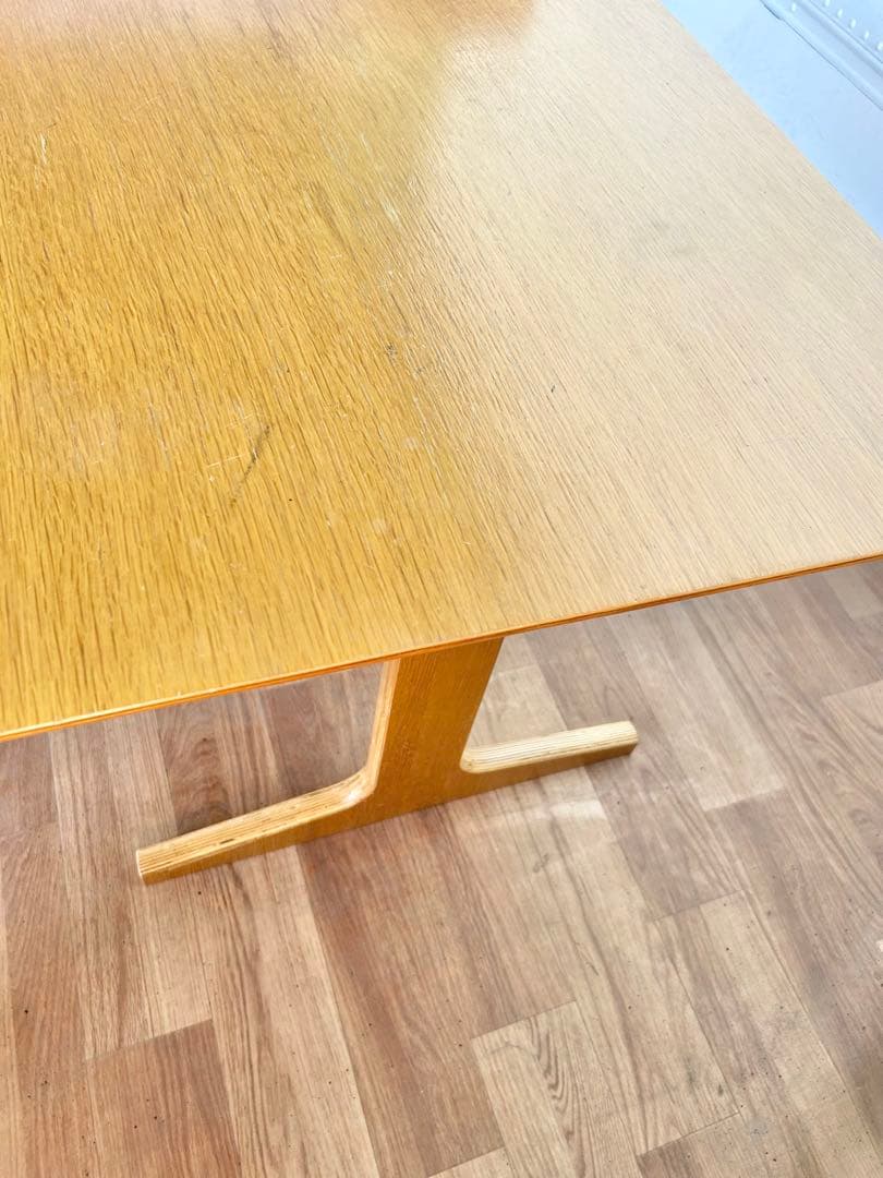 705 無印良品 オーク材　テーブル リビング ダイニング　北欧　ナチュラル　b