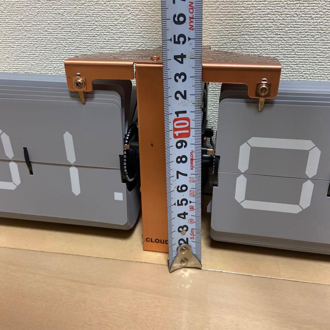 【メルカリ便】【アメリカ購入】cloudnola　クラウドノラ　フリップ時計