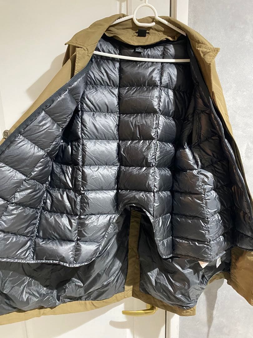 美品 モンベル　mont-bell ダウン ライナーコート M ベージュ