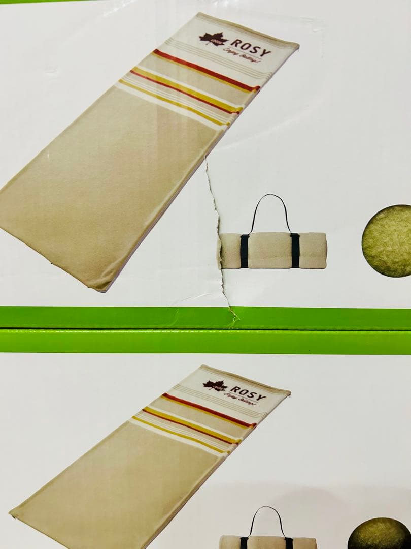 【新品】LOGOS ROSY フリースシュラフ 4個 ライトグリーン ロゴス