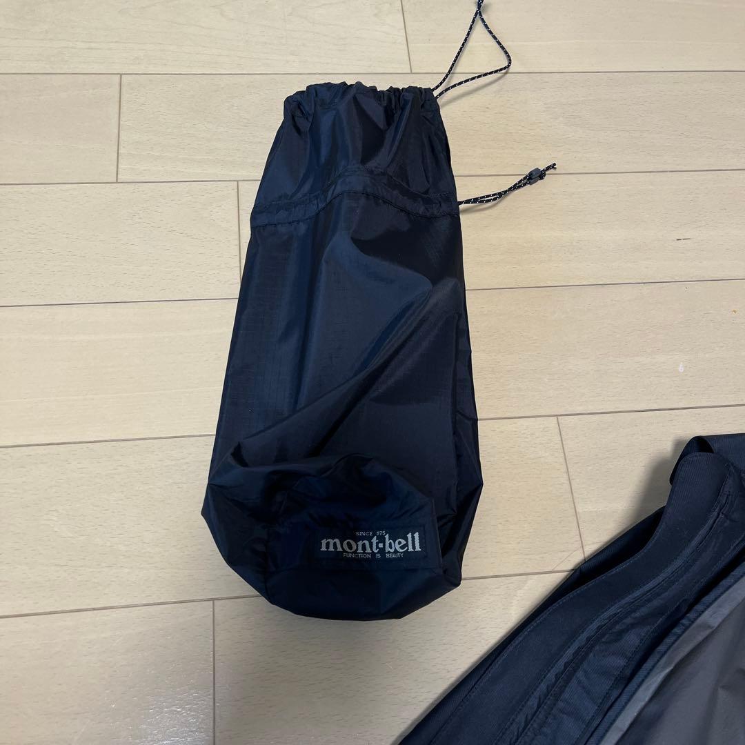 着脱可能インナーダウン付きmont-bell GORE-TEX コート ブラック