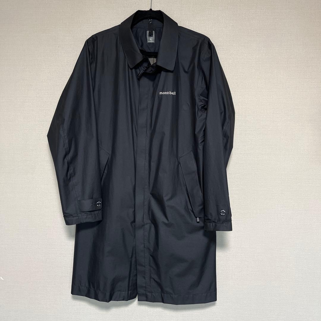 着脱可能インナーダウン付きmont-bell GORE-TEX コート ブラック
