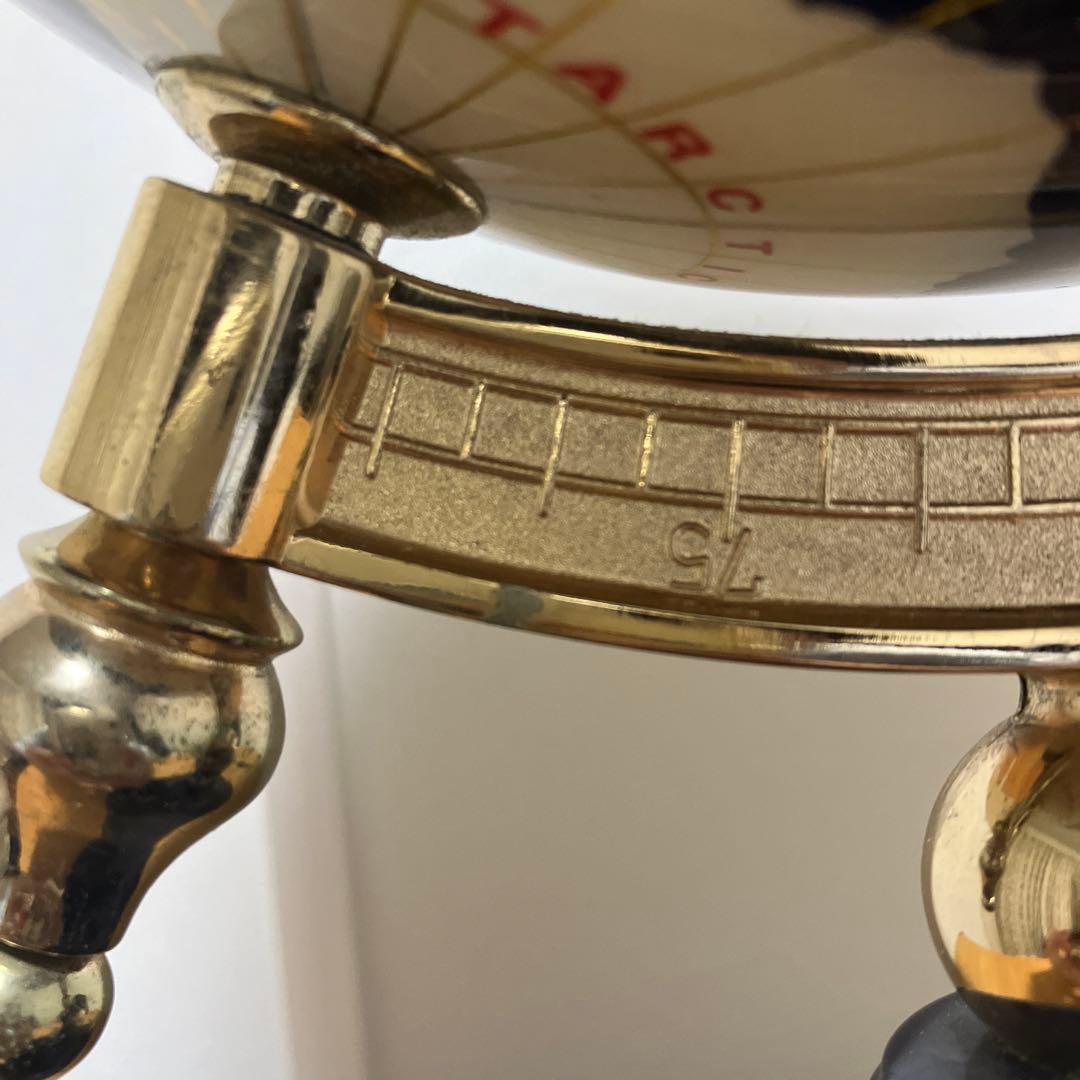 ブ*フ様 工芸品　天然石地球儀　ラピスラズリ他　パワーストーン　開運　44㌢