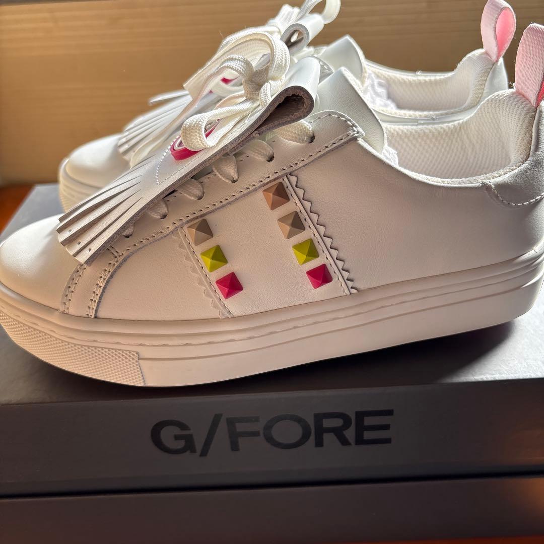 G/FORE フリンジ付きゴルフシューズ