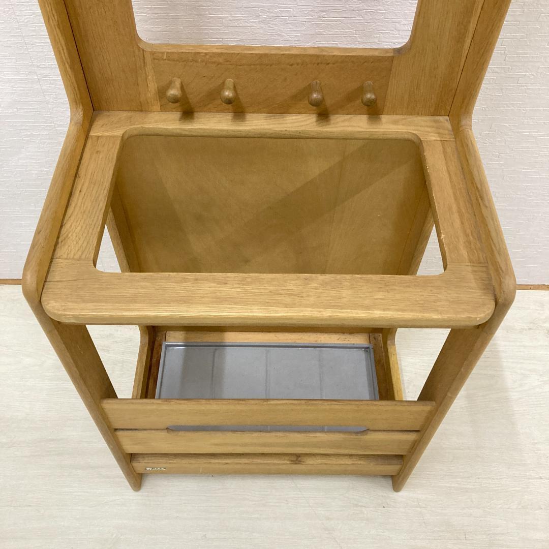 【オールドカリモク】ハンガーラック　傘立て