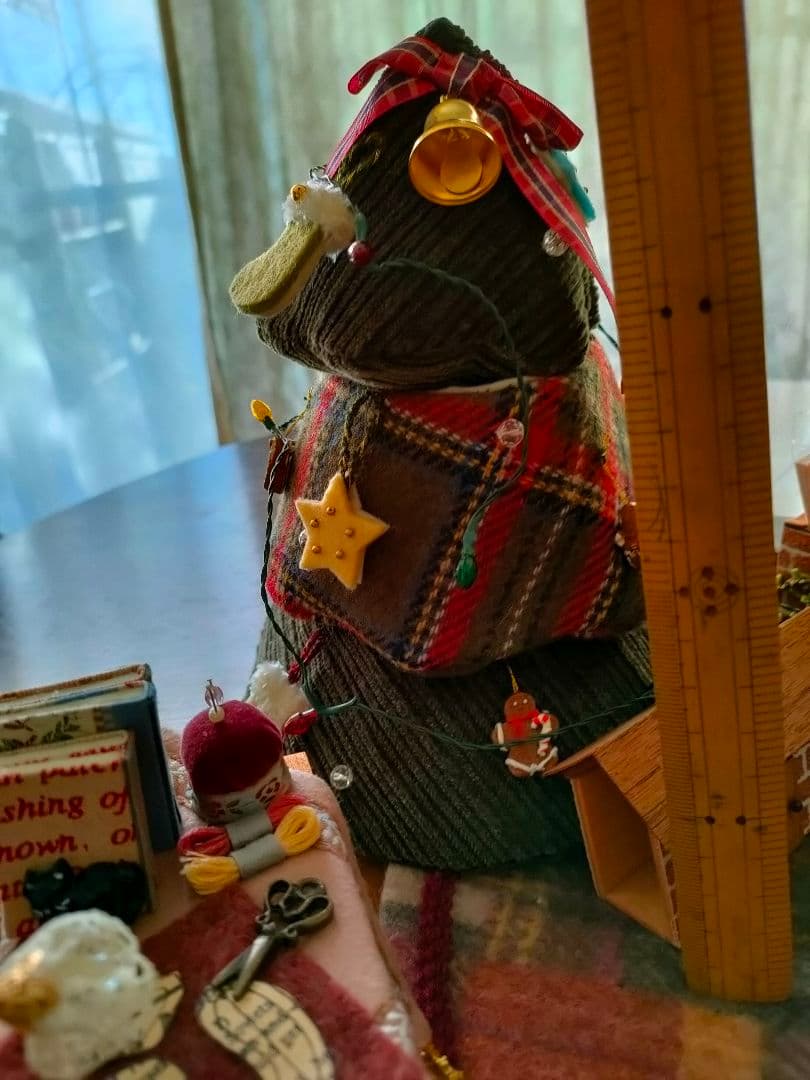 マニー　XmasDX置物（小物入れ）