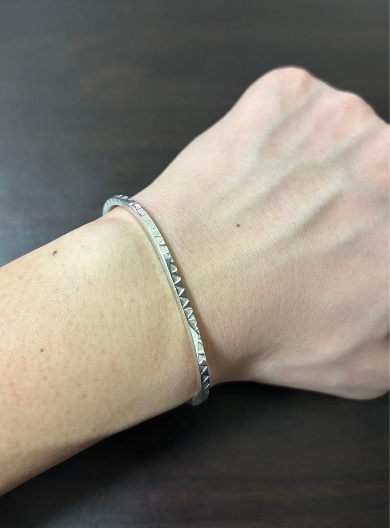 STERLING 【インディアンジュエリー】 silver バングル シルバー