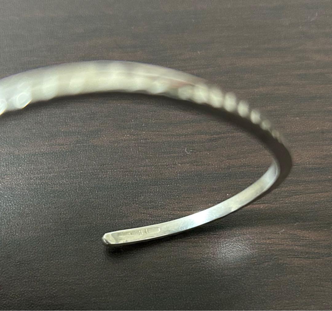 STERLING 【インディアンジュエリー】 silver バングル シルバー