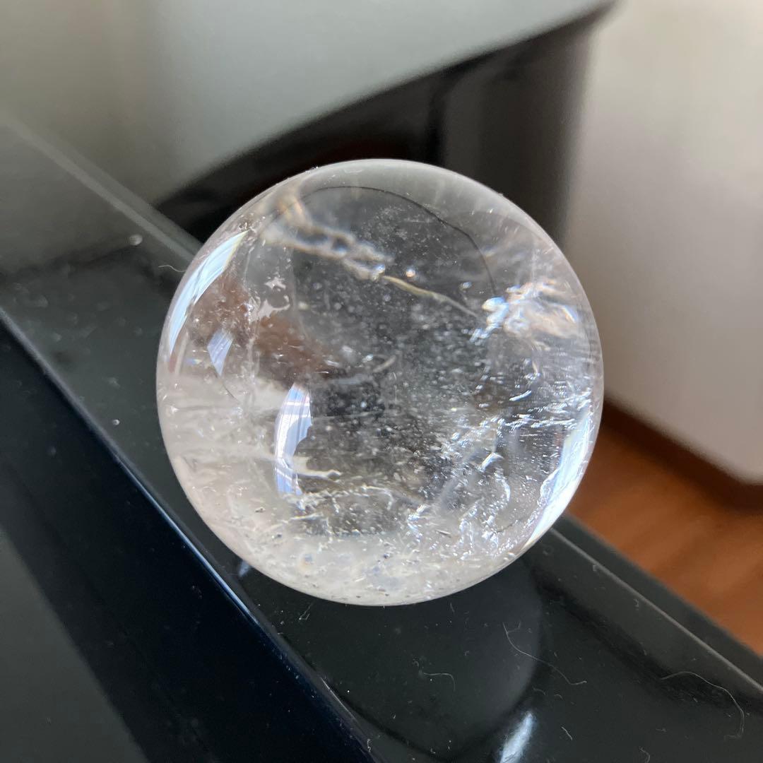 g’sさま専用超透明！水晶　スフィア　天然石置物