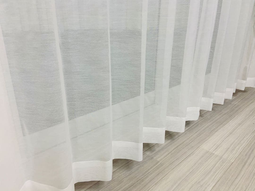 りのまま　スパンボイルカーテン　6枚