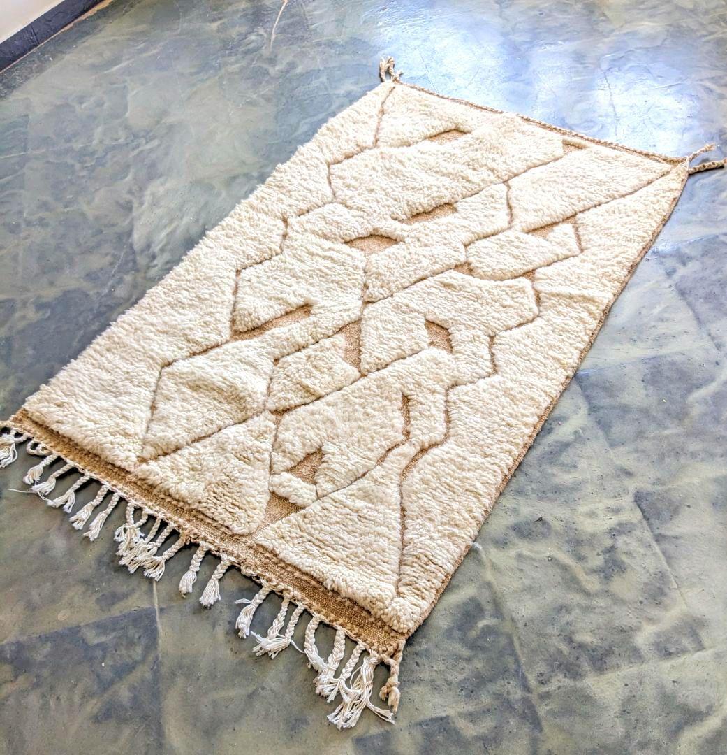 新品/未使用/一点物｜モダン ベニワレンラグ-No7 103×154